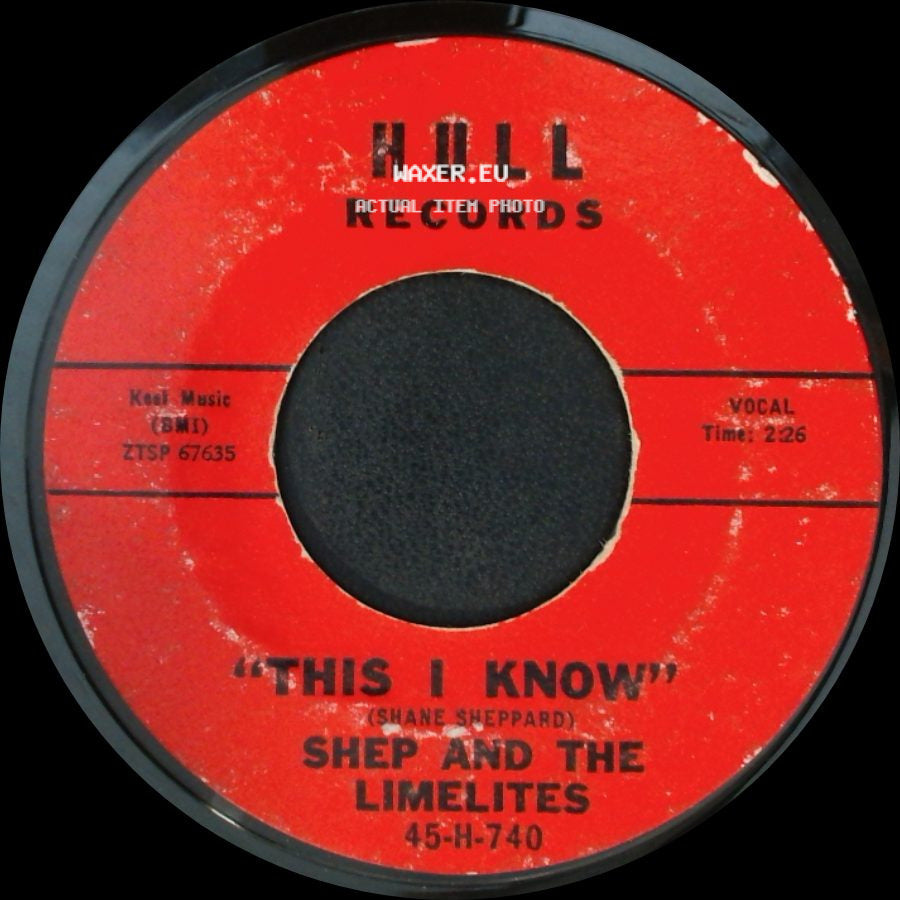 Shep And The Limelites - This I Know / Daddy's Home side A