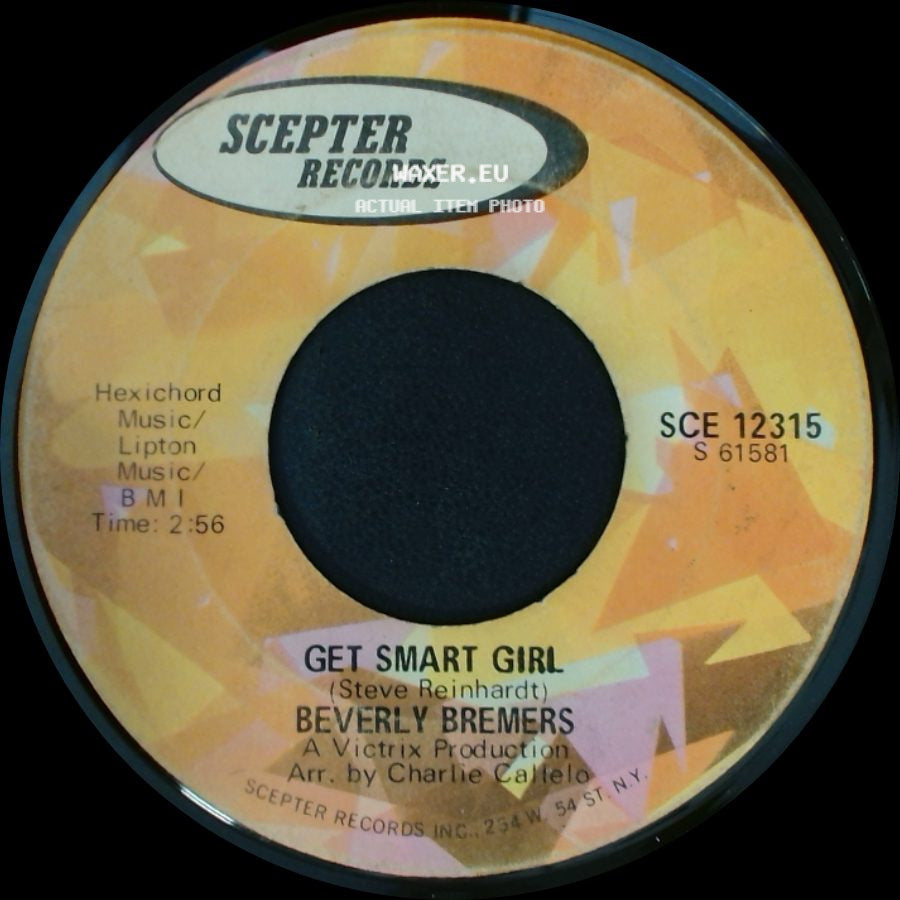 Beverly Bremers - Don't Say You Don't Remember / Get Smart Girl side B