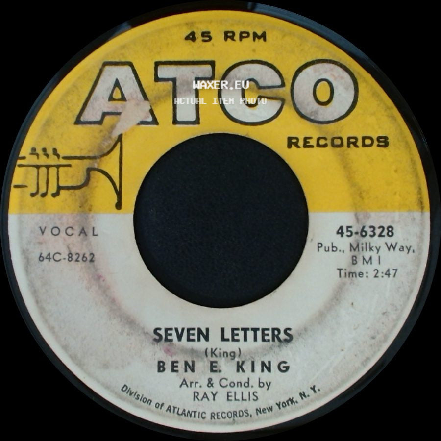 Ben E. King - Seven Letters / River Of Tears side A