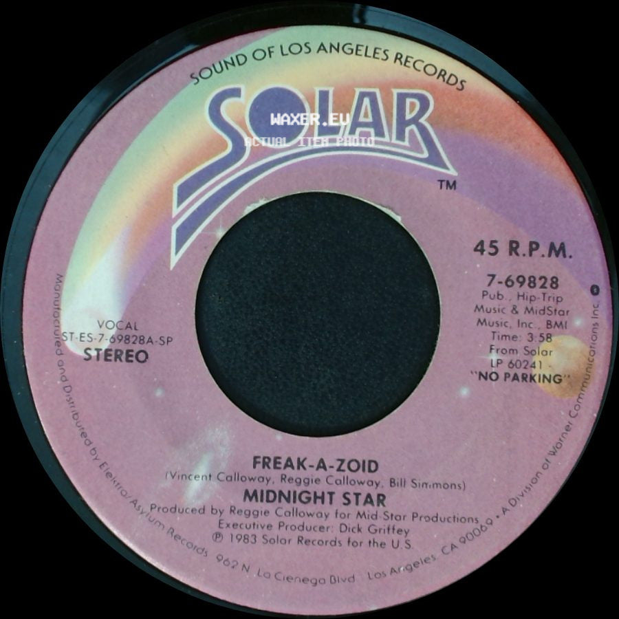 Midnight Star - Move Me / Freak-A-Zoid side B