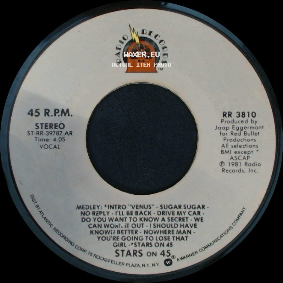 Stars On 45 - Stars On 45 / Medley side B