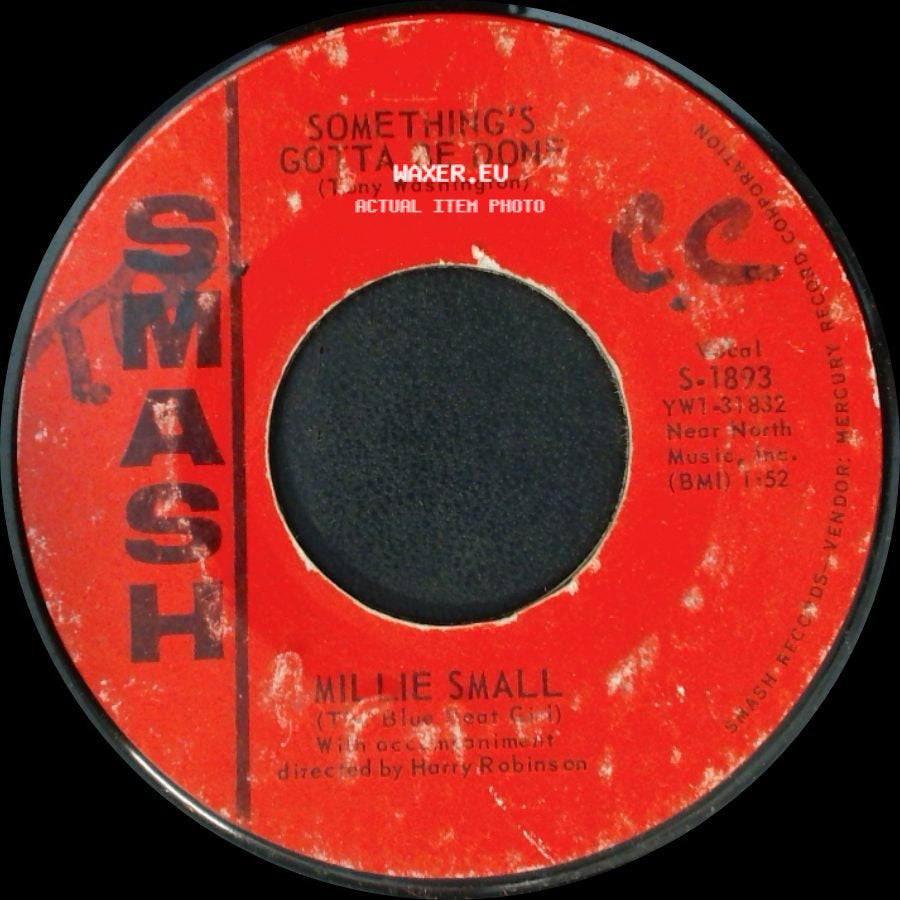 Millie Small - My Boy Lollipop / Something's Gotta Be Done side B