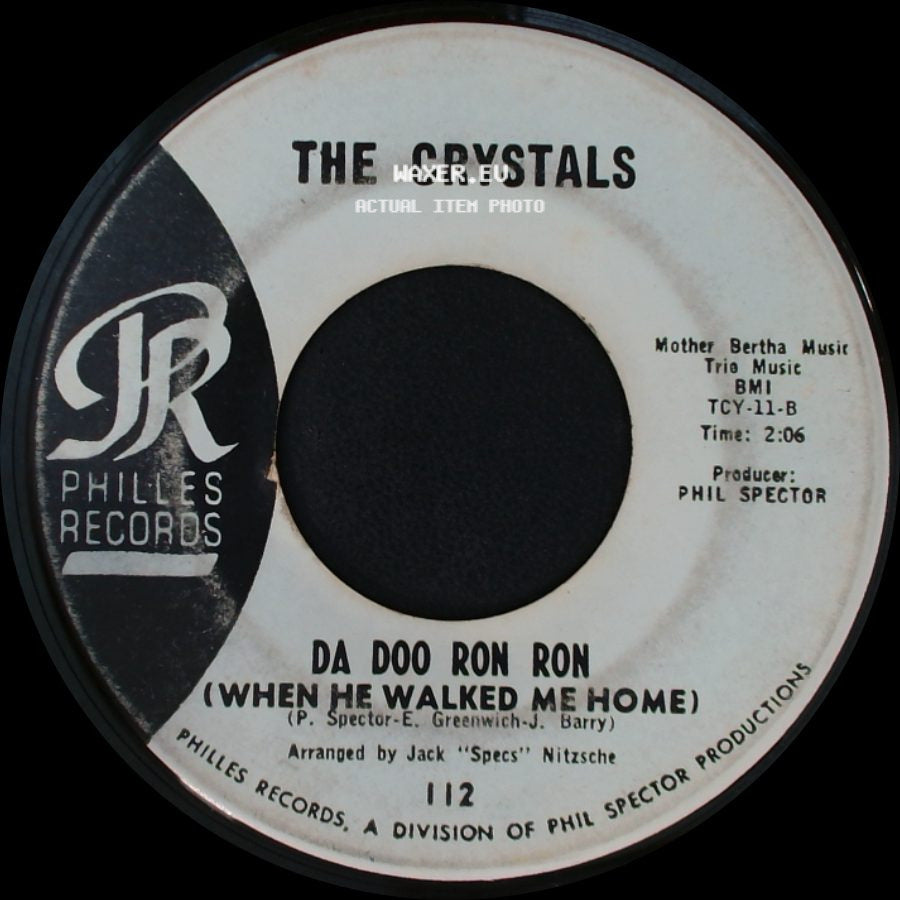 The Crystals - Git' It / Da Doo Ron Ron (When He Walked Me Home) side B