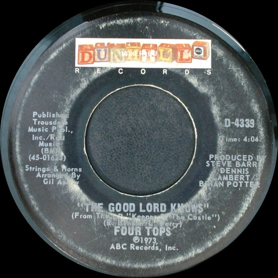 Four Tops - The Good Lord Knows / Ain't No Woman (Like The One I've Got) side A