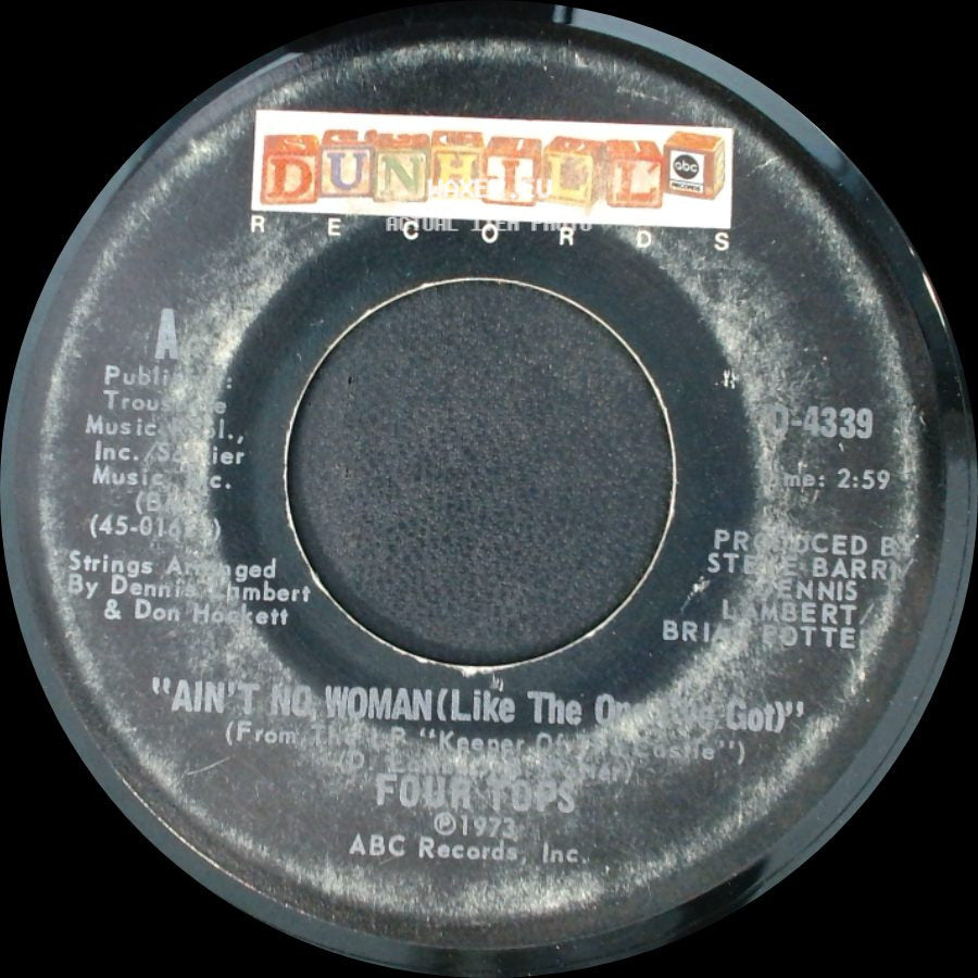 Four Tops - The Good Lord Knows / Ain't No Woman (Like The One I've Got) side B