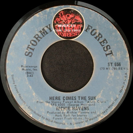 Richie Havens - Here Comes The Sun / Younger Men Get Older side A