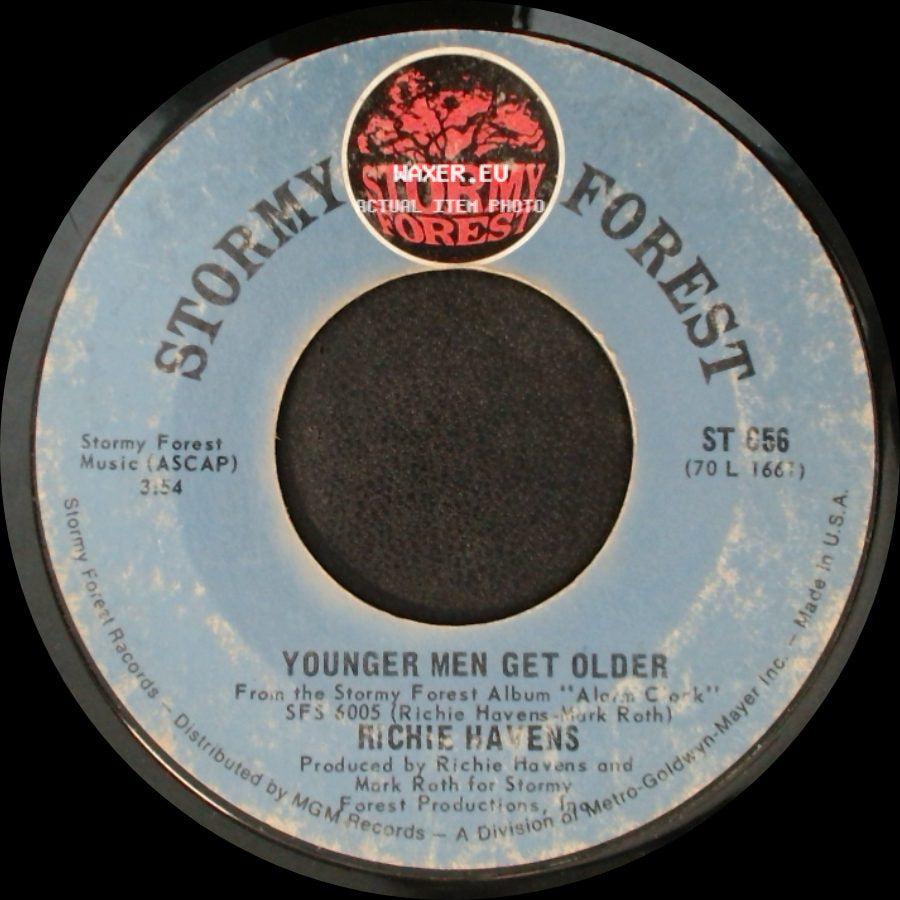 Richie Havens - Here Comes The Sun / Younger Men Get Older side B