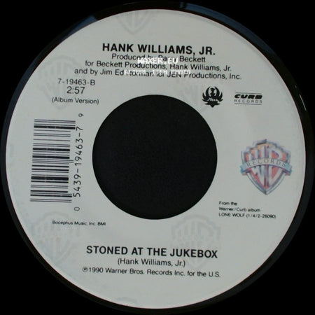 Hank Williams, Jr. - Stoned At The Jukebox / I Mean I Love You side A