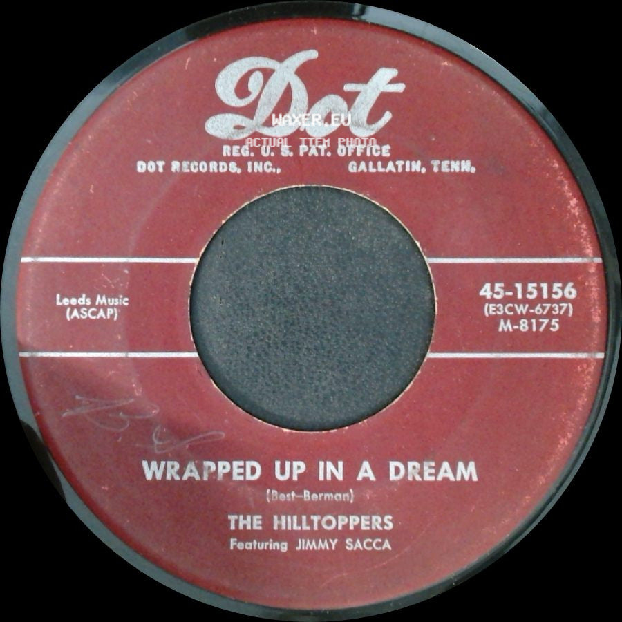 The Hilltoppers / The Hilltoppers Featuring Jimmy Sacca - Poor Butterfly / Wrapped Up In A Dream side B
