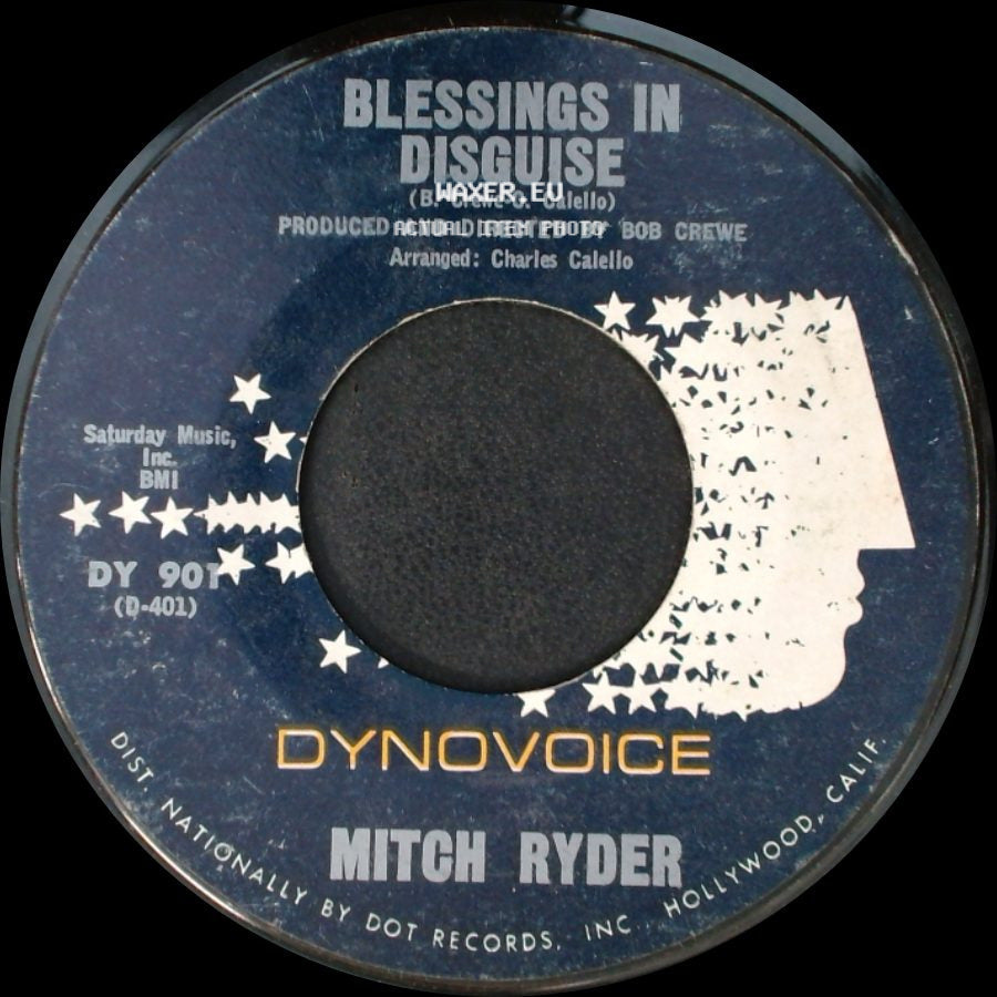 Mitch Ryder - What Now My Love / Blessings In Disguise side B