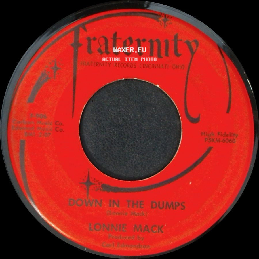 Lonnie Mack - Down In The Dumps / Memphis side A