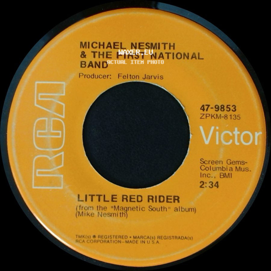 Michael Nesmith & The First National Band - Little Red Rider / Rose City Chimes (Instrumental) side A