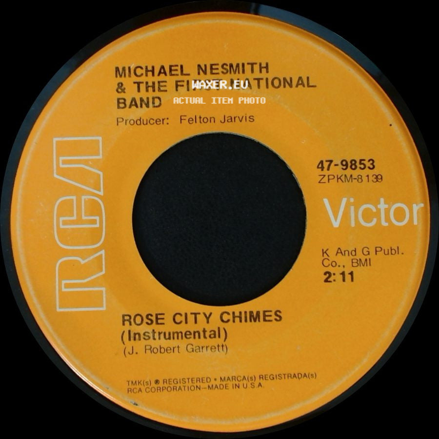 Michael Nesmith & The First National Band - Little Red Rider / Rose City Chimes (Instrumental) side B