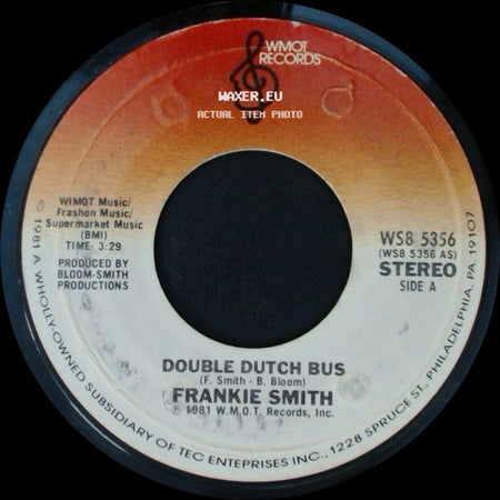 Frankie Smith - Double Dutch Bus / Double Dutch side A