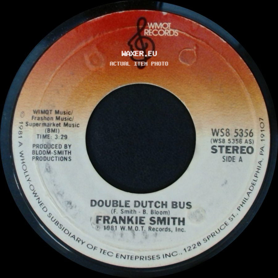 Frankie Smith - Double Dutch Bus / Double Dutch side A