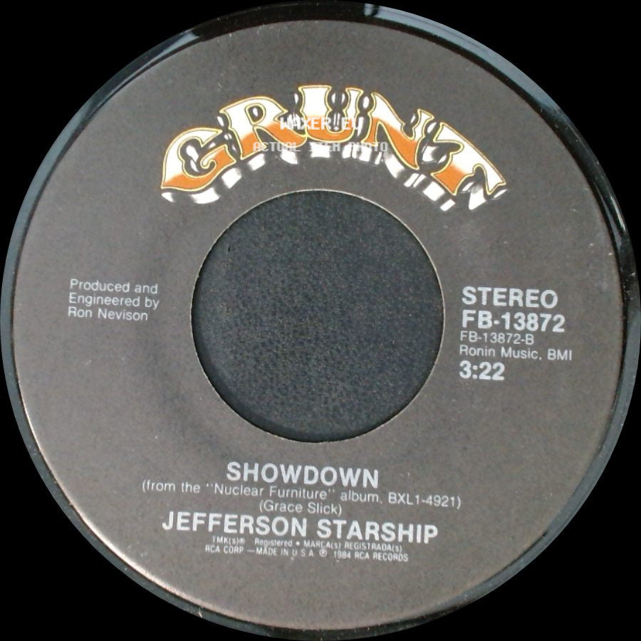 Jefferson Starship - Showdown / Layin' It On The Line side A