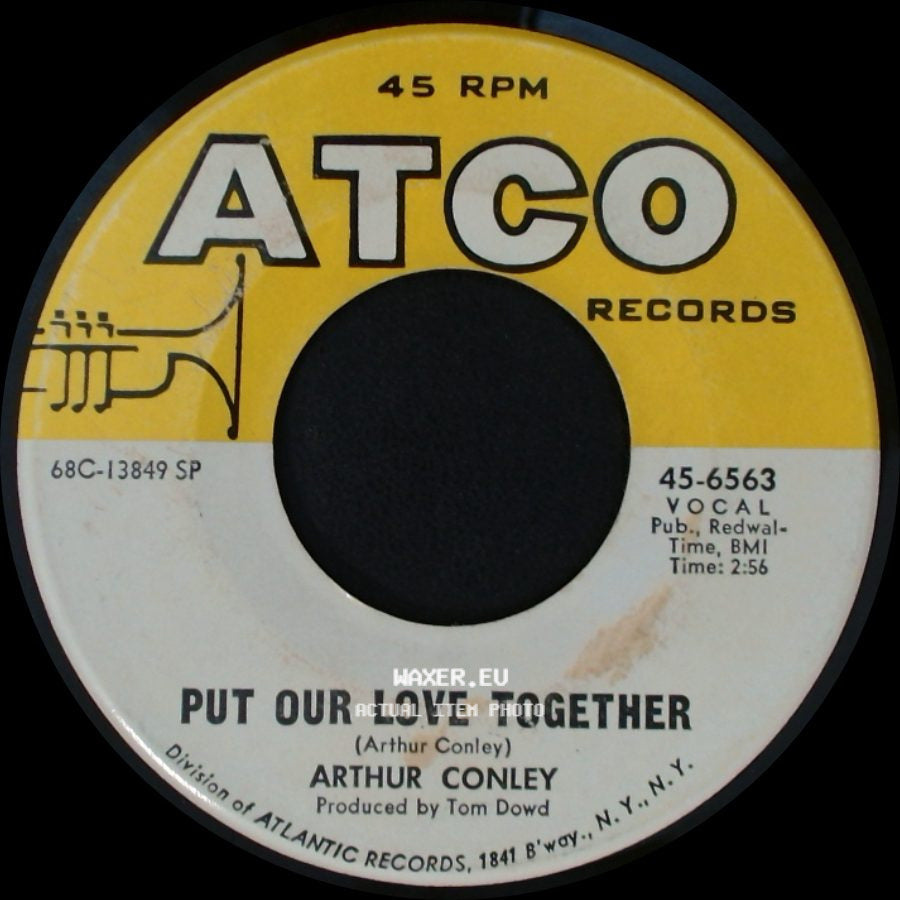 Arthur Conley - Funky Street / Put Our Love Together side B
