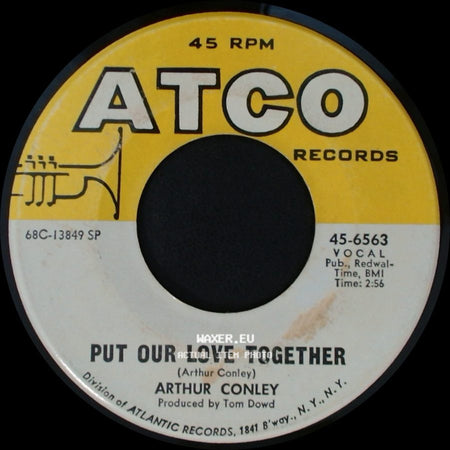 Arthur Conley - Funky Street / Put Our Love Together side B