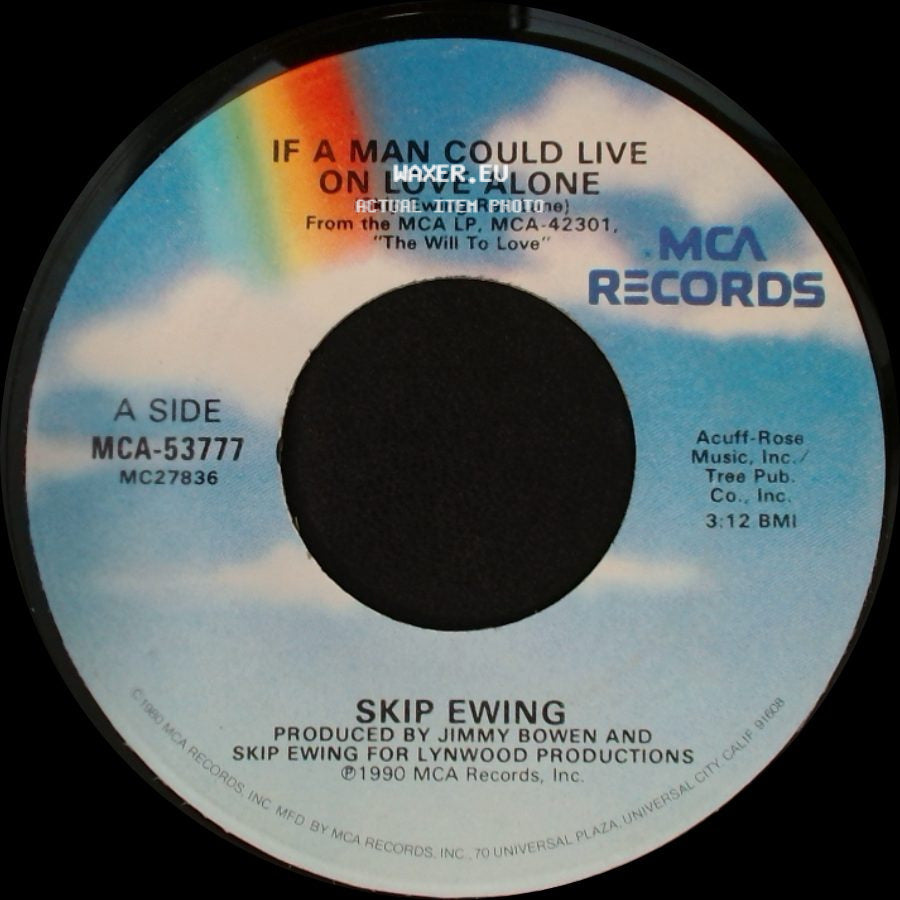 Skip Ewing - If A Man Could Live On Love Alone / She's Makin' Plans side A
