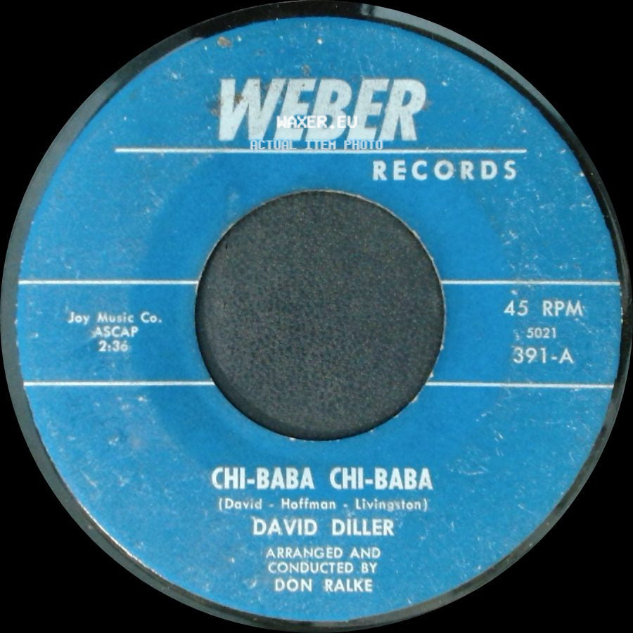David Diller - Chi-Baba Chi-Baba / Maybe Baby Maybe side A