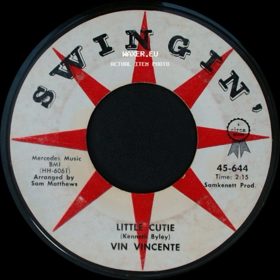 Vin Vincente - I'm In Your Corner All The Way / Little Cutie side B