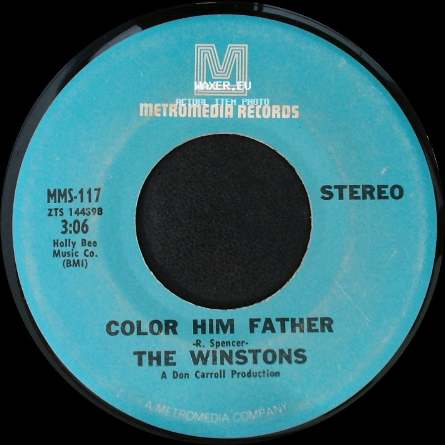 The Winstons - Amen, Brother / Color Him Father side B