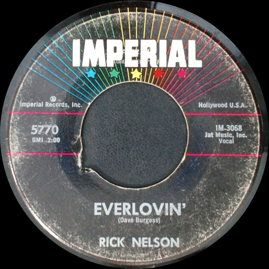 Rick Nelson - Everlovin' / A Wonder Like You side A