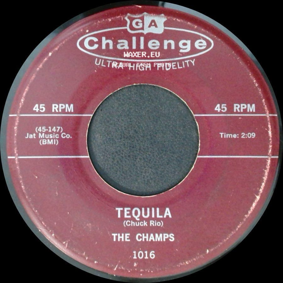 The Champs - Train To Nowhere / Tequila side B