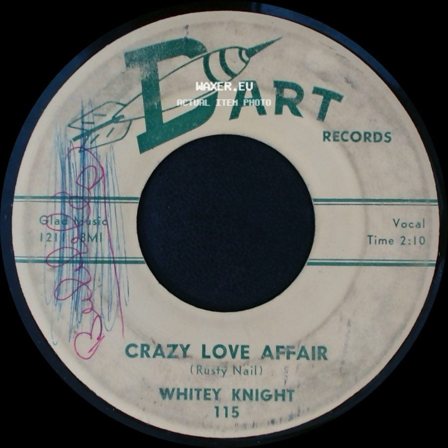 Whitey Knight - Knocking / Crazy Love Affair side B
