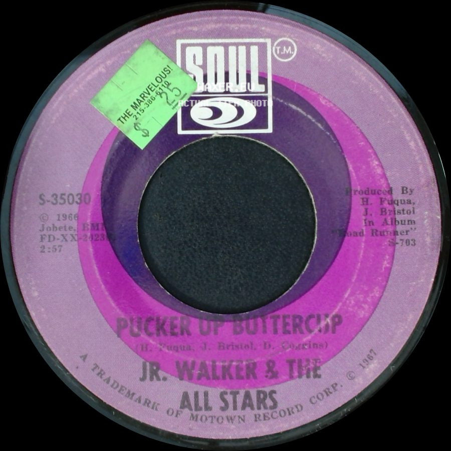 Jr. Walker & The All Stars - Anyway You Wanna' / Pucker Up Buttercup side B