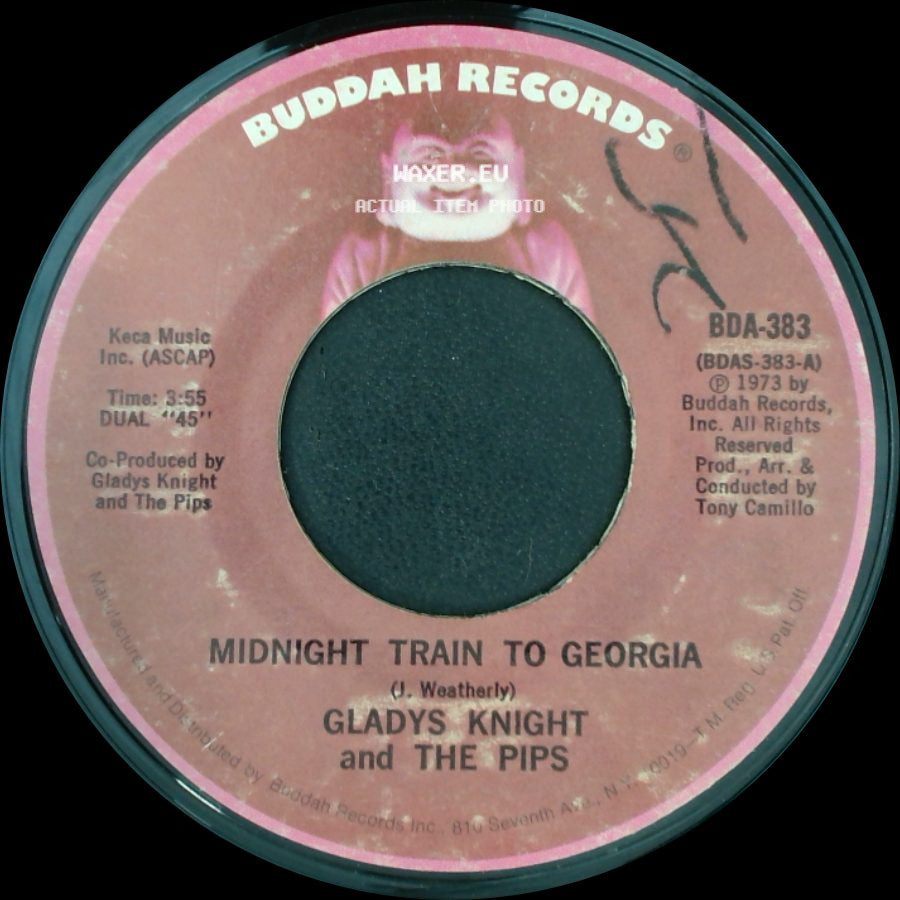 Gladys Knight And The Pips - Midnight Train To Georgia / Window Raising Granny side A