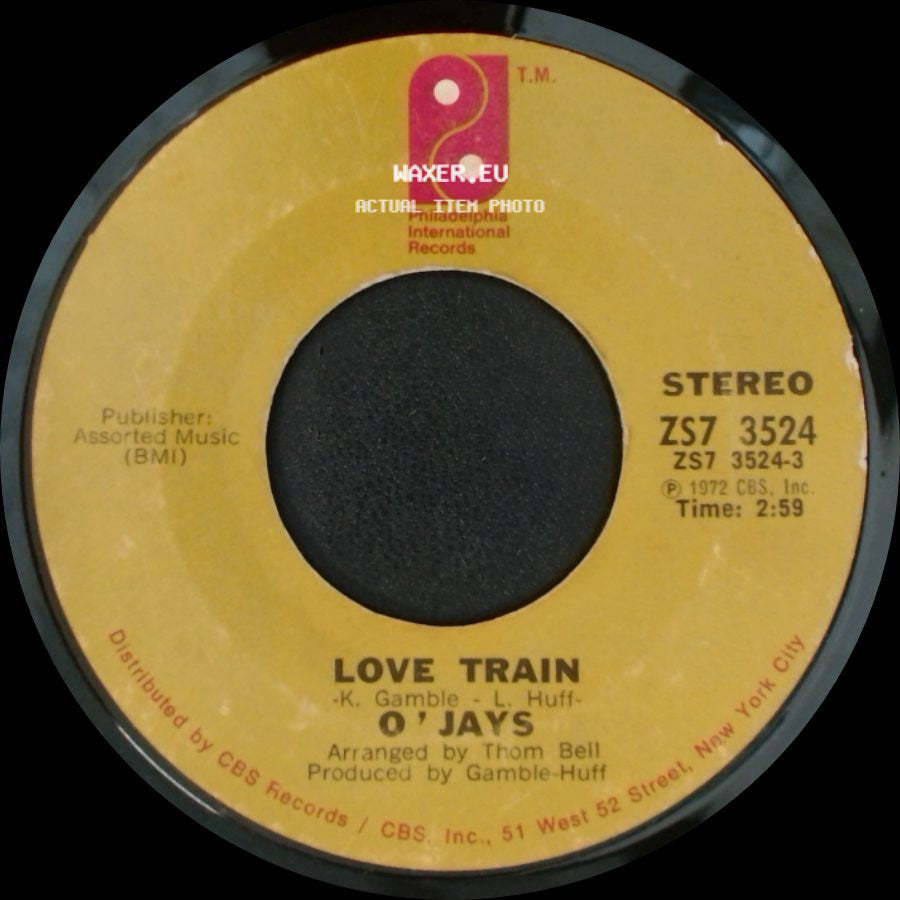 O'jays - Love Train / Who Am I side A