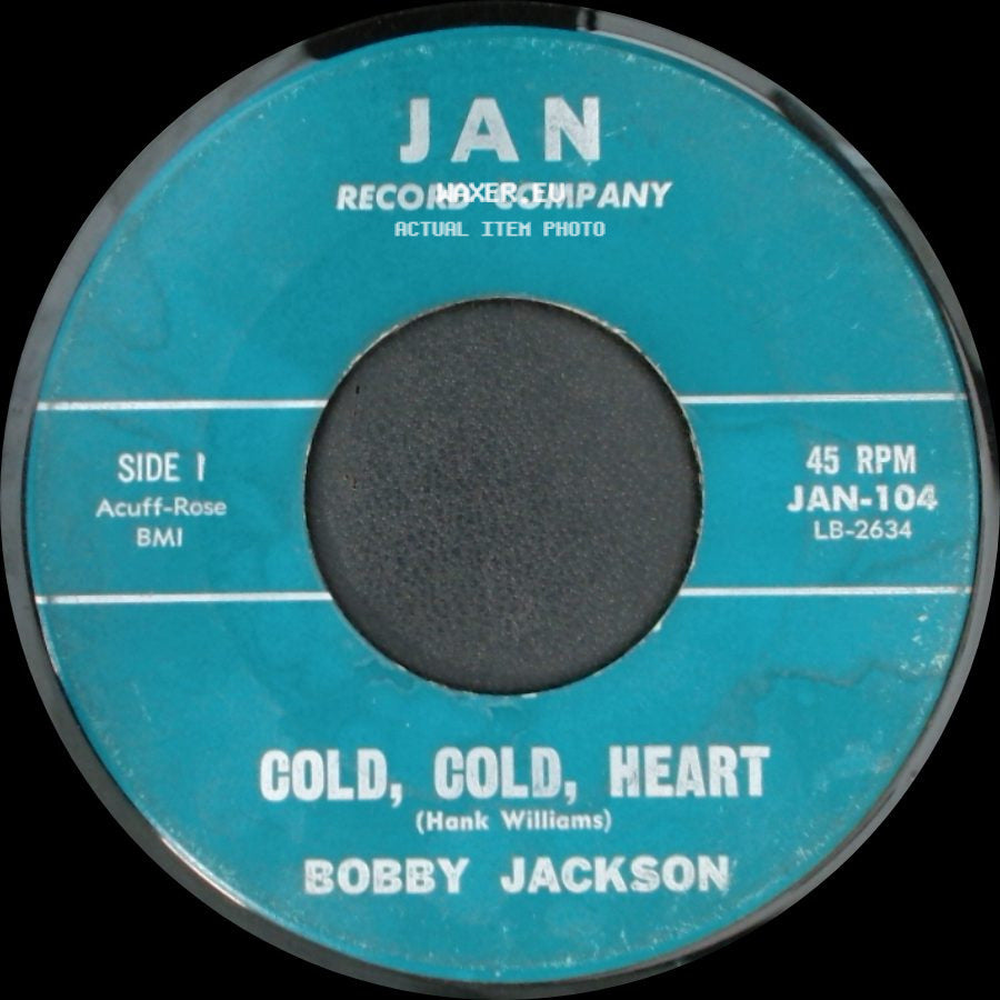 Bobby Jackson - Cold, Cold, Heart / Oh, Baby side A