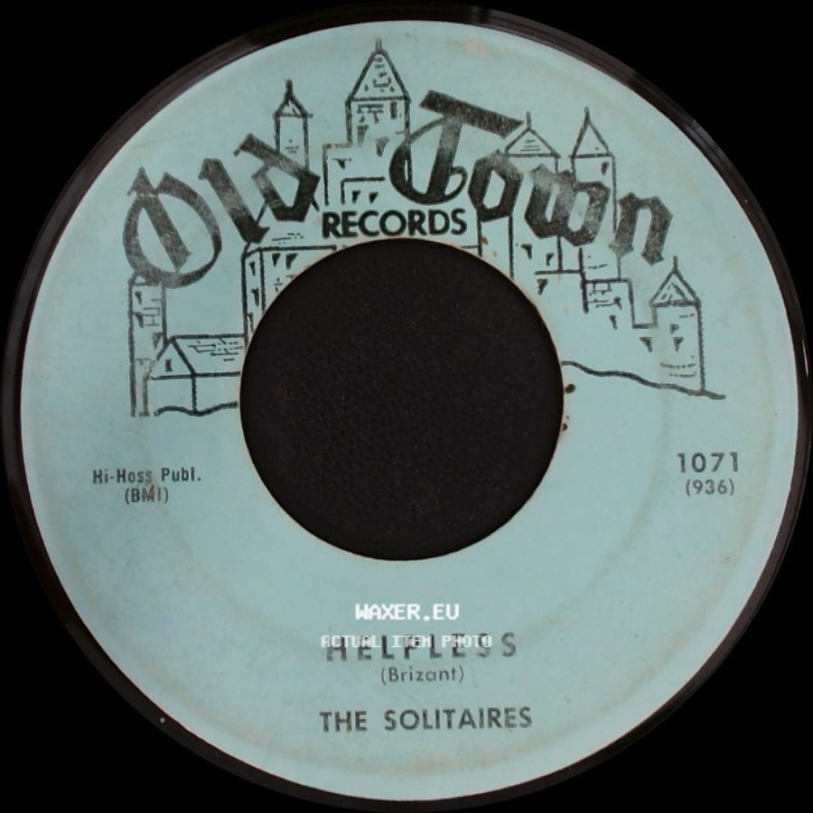 The Solitaires - Helpless / Light A Candle In The Chapel side A
