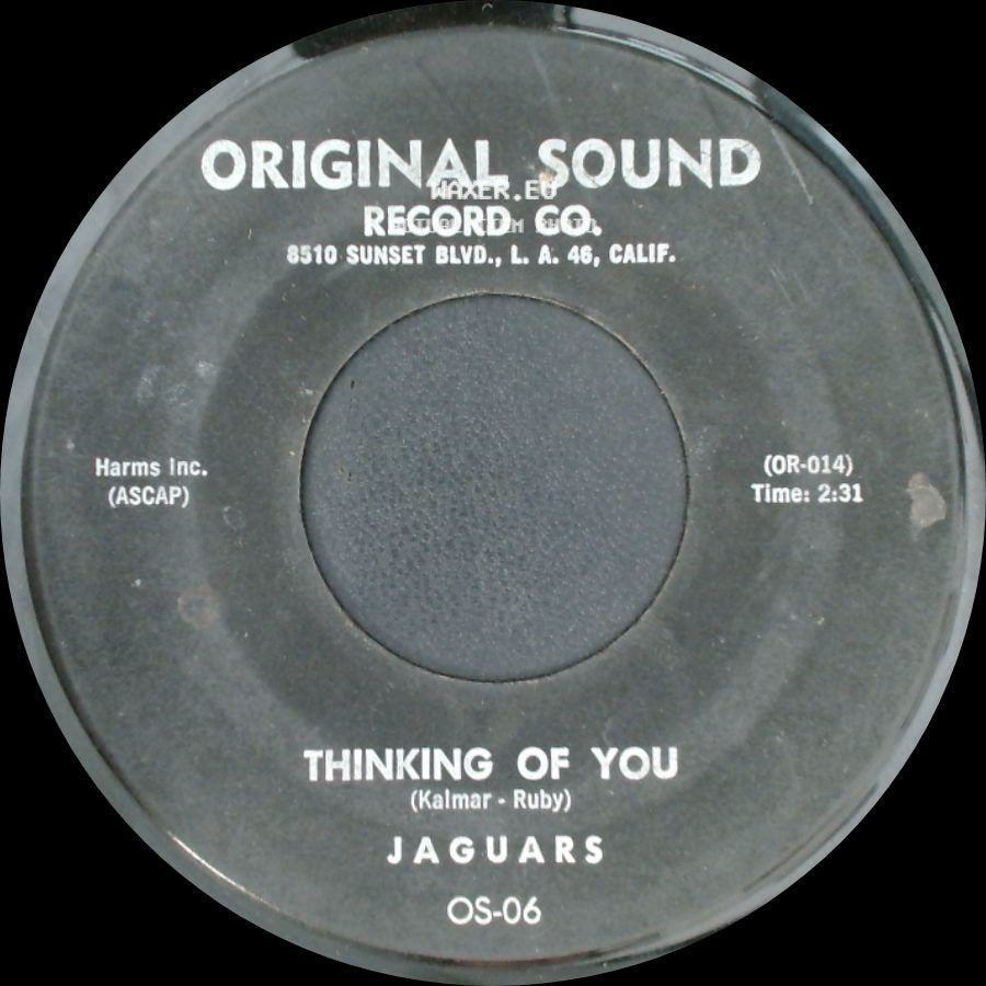 Jaguars - Thinking Of You / Look Into My Eyes side A