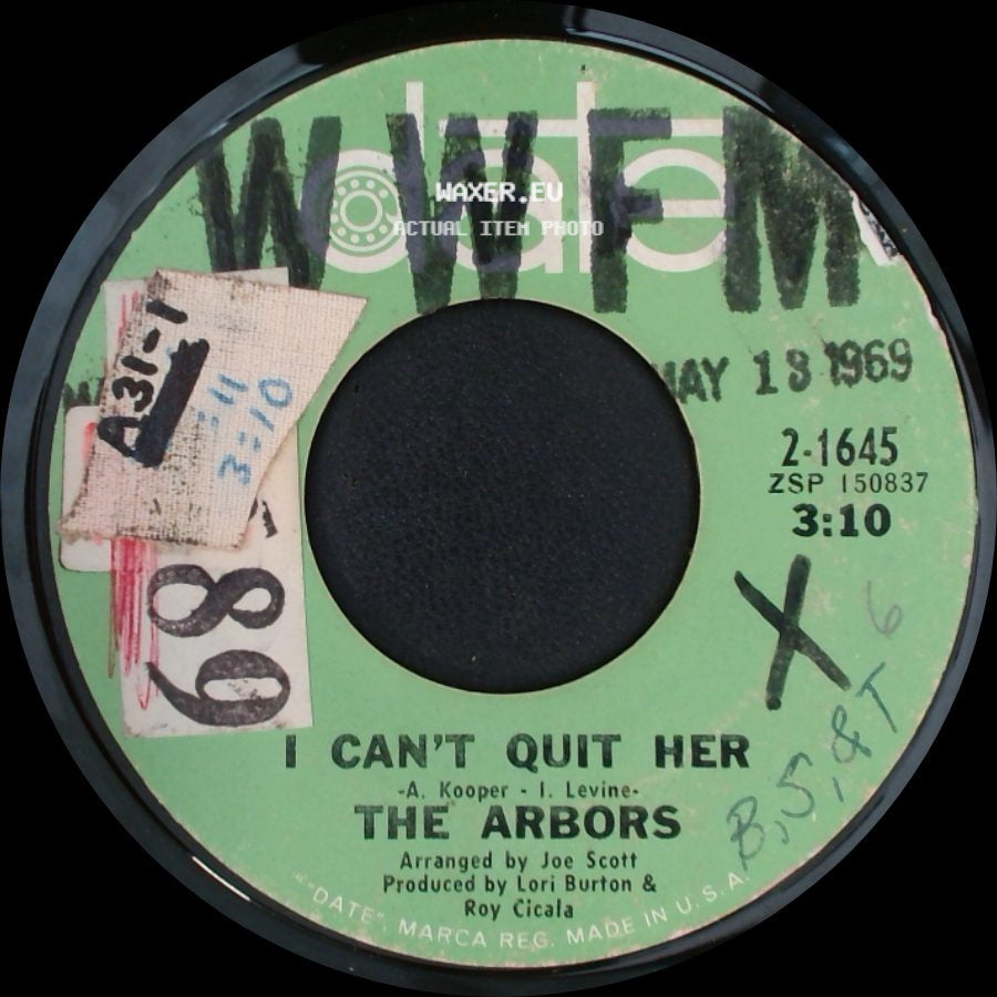 The Arbors - I Can't Quit Her / Lovin (Maybe Tonight) side A