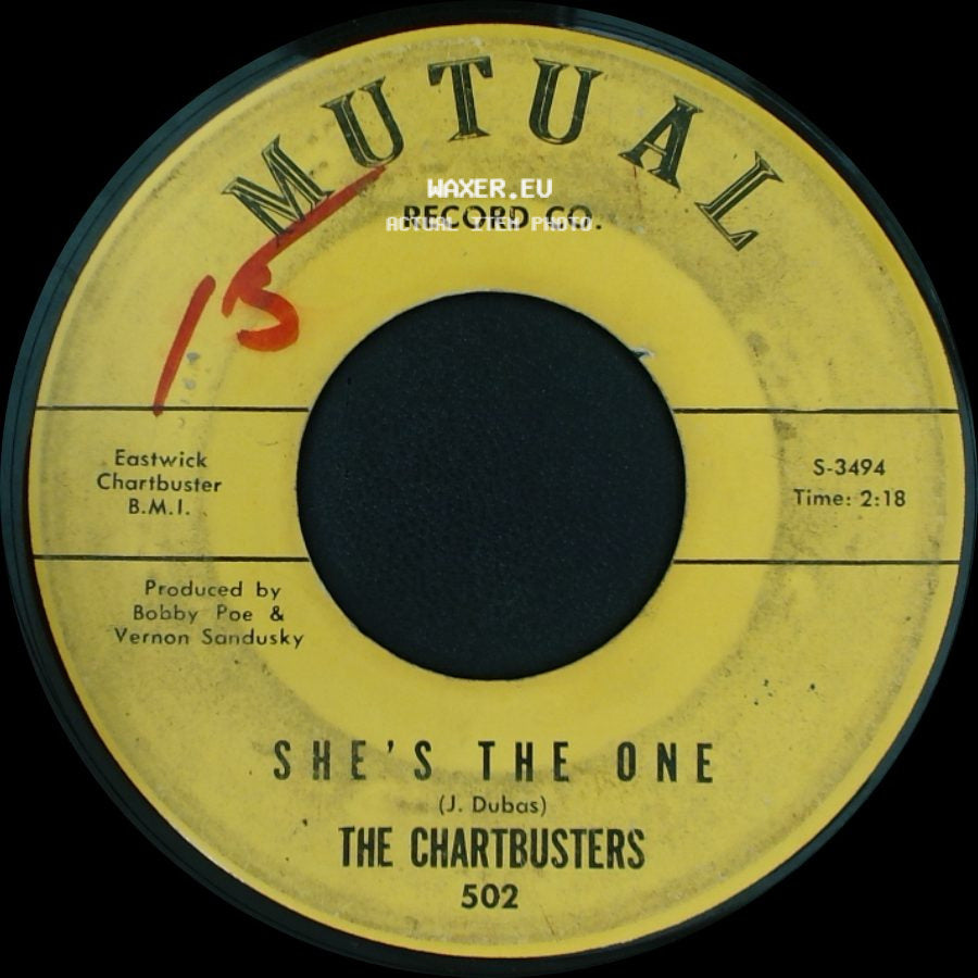 The Chartbusters - She's The One / Slippin Thru Your Fingers side A