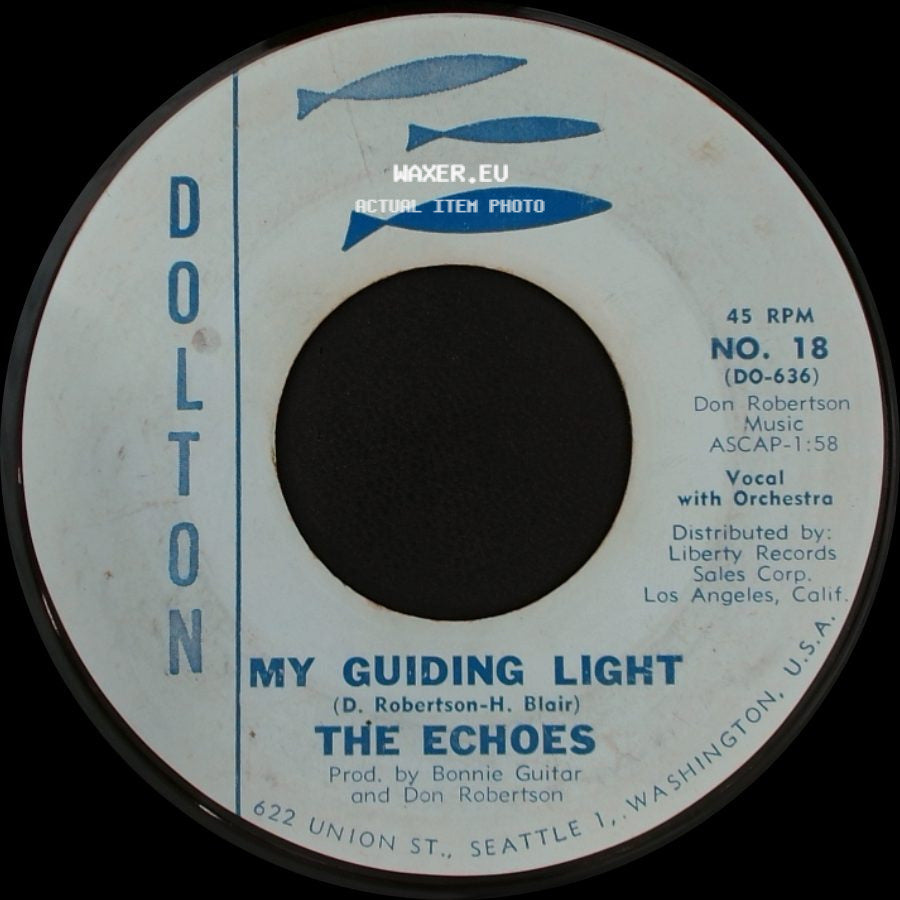 The Echoes - Born To Be With You / My Guiding Light side B
