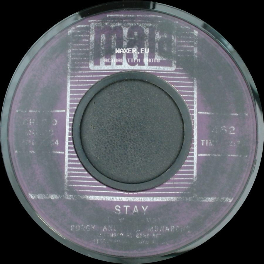 Porgy And The Monarchs / Forky And The Monarchs - Somebody Said (I'd Cry Someday) / Stay side B
