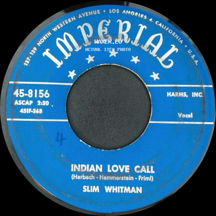 Slim Whitman - Indian Love Call / China Doll side A