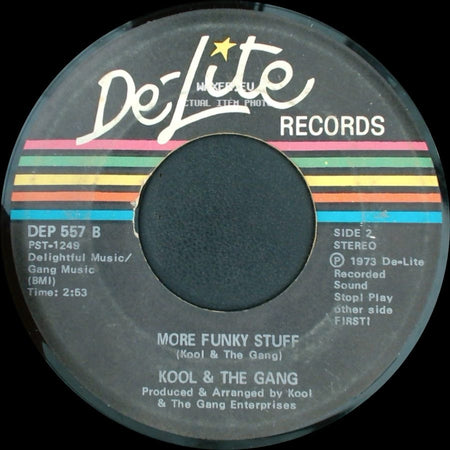 Kool & The Gang - Funky Stuff / More Funky Stuff side B