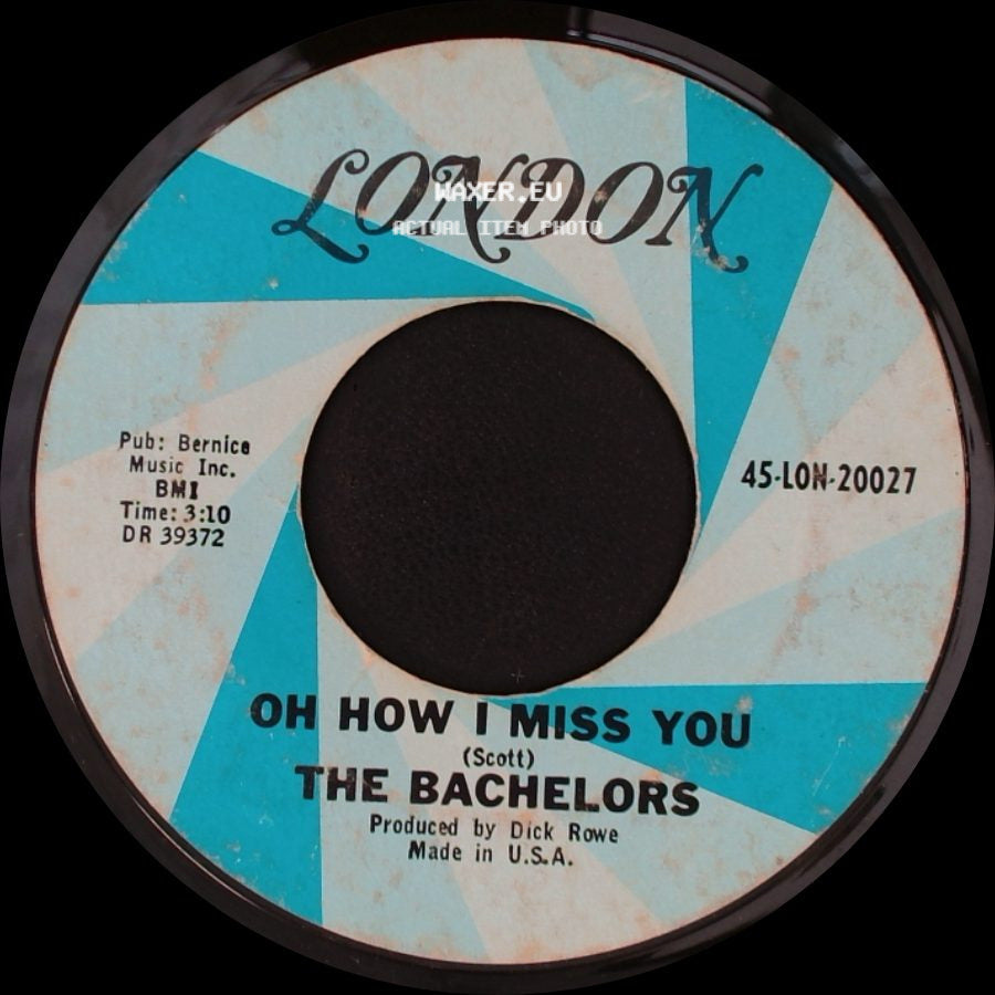 The Bachelors - Oh How I Miss You / Marta side A