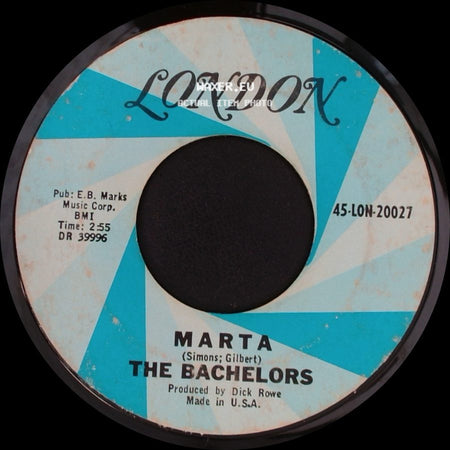 The Bachelors - Oh How I Miss You / Marta side B