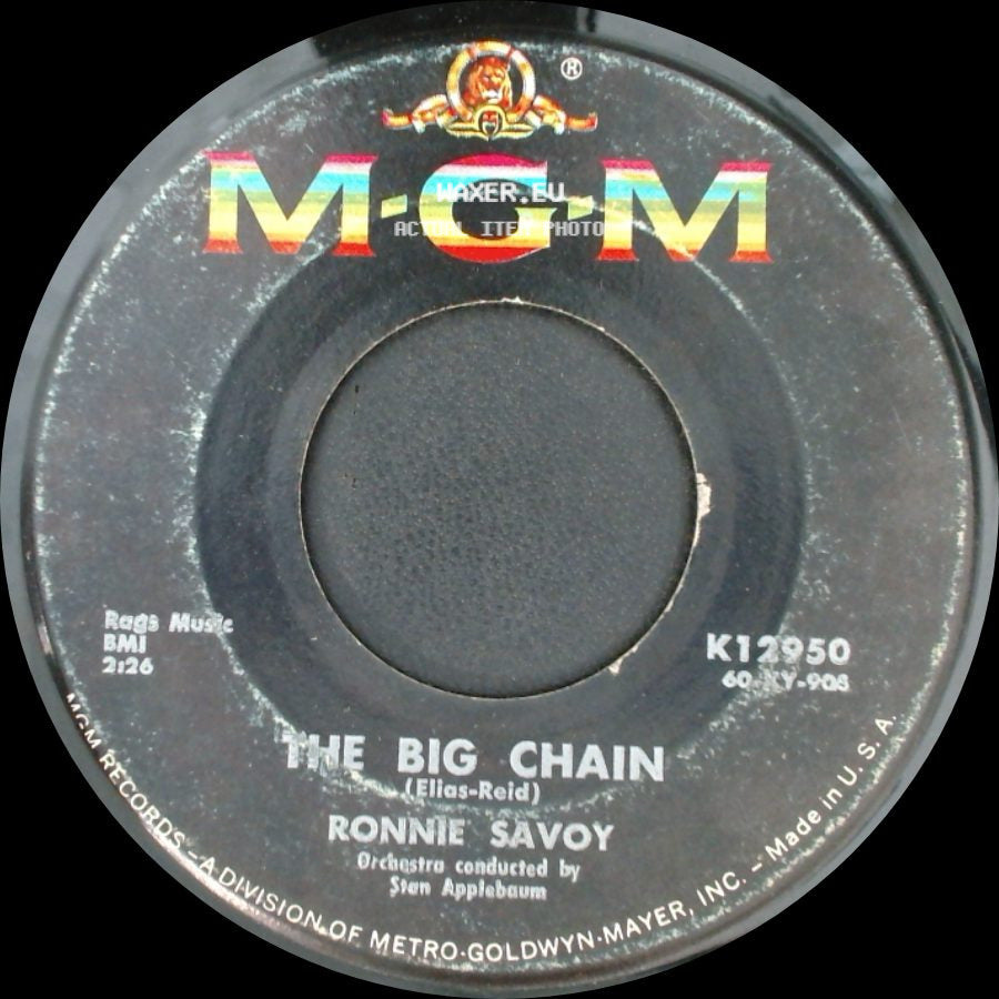 Ronnie Savoy - The Big Chain / And The Heavens Cried side A