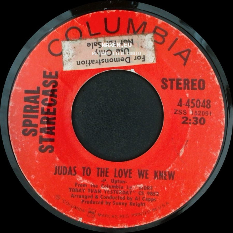 Spiral Starecase - Judas To The Love We Knew / She's Ready side A