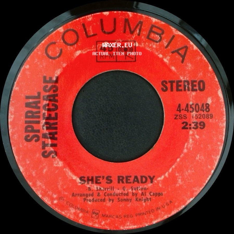 Spiral Starecase - Judas To The Love We Knew / She's Ready side B