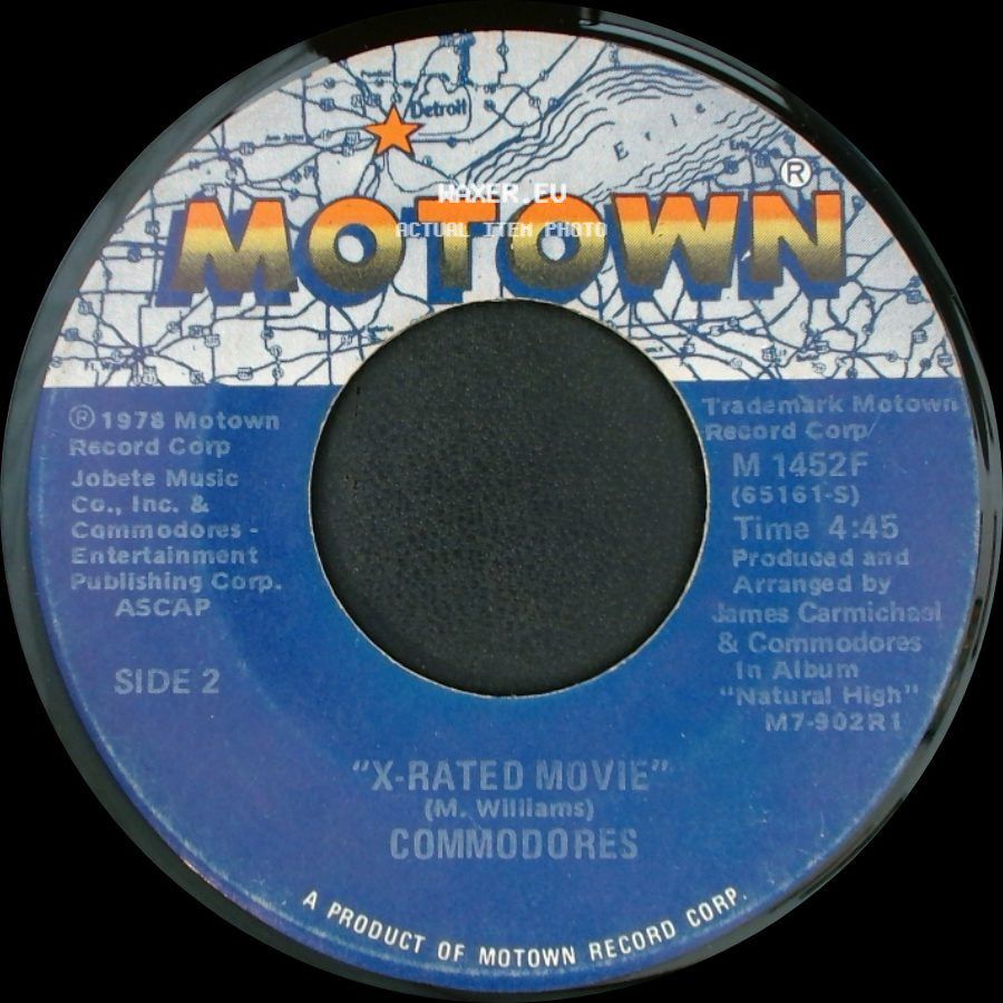 Commodores - Flying High / X-Rated Movie side B
