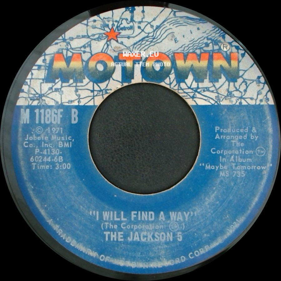 The Jackson 5 - I Will Find A Way / Maybe Tomorrow side A