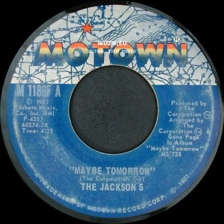 The Jackson 5 - I Will Find A Way / Maybe Tomorrow side B