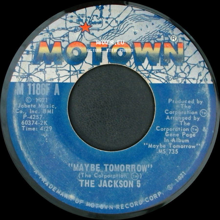 The Jackson 5 - I Will Find A Way / Maybe Tomorrow side B
